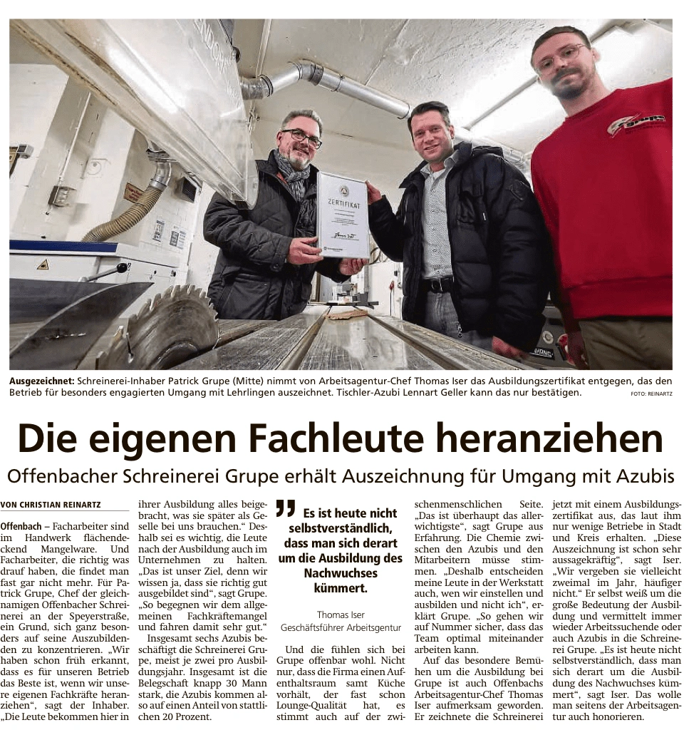 Newspaper article